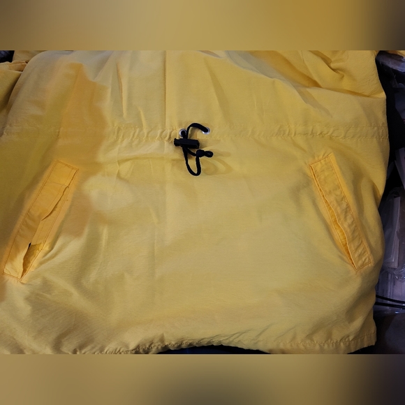 Vintage 90's Nautica Yellow Sailing Pullover Jacket sz L - Picture 3 of 12